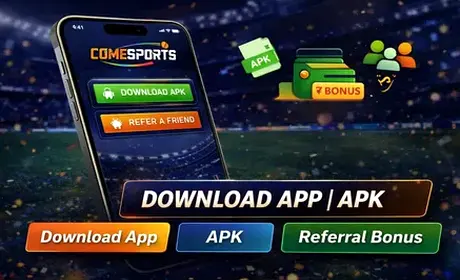 Download the app, unlock code CRICOD100, and enter ₹1 contests faster