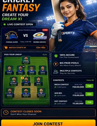 Cricoddsguru (cricoddsguru) fantasy cricket & matchday visual 3